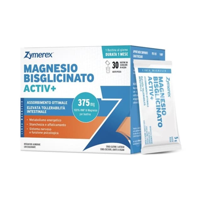 Zymerex Bisglicinato de Magnesio – 30 sobres