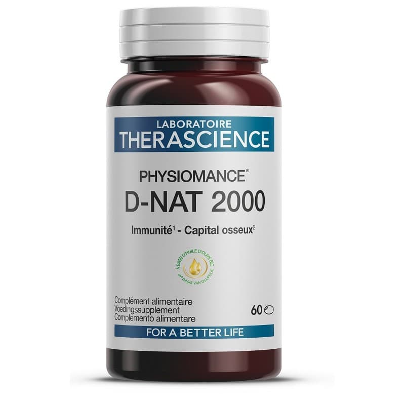 Physiomance D Nat 2000 – 60 perlas con vitamina D3