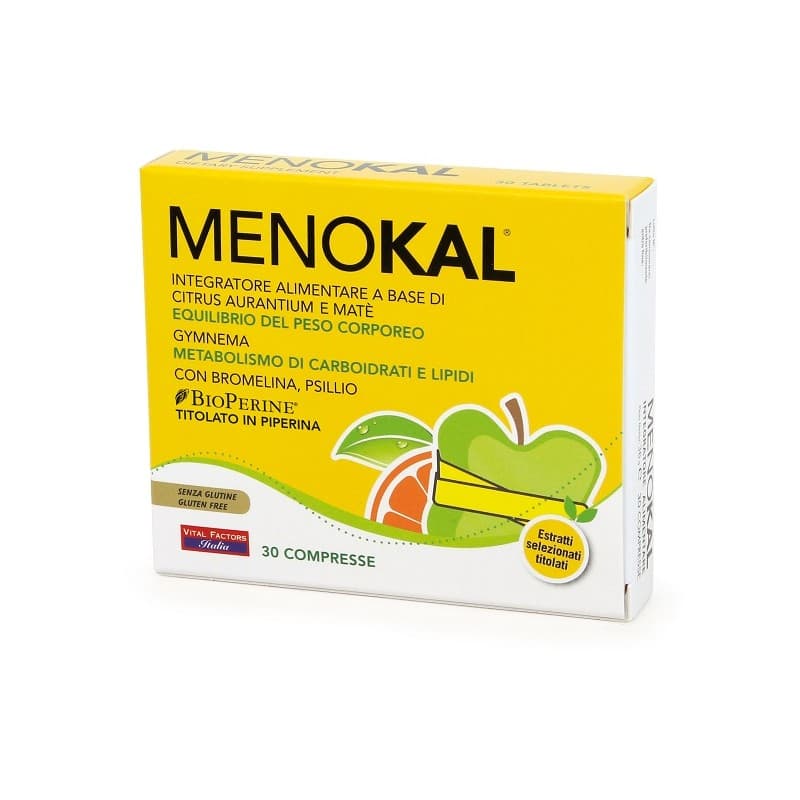 Menokal – 30 comprimidos, complemento alimenticio para mujeres en la menopausia
