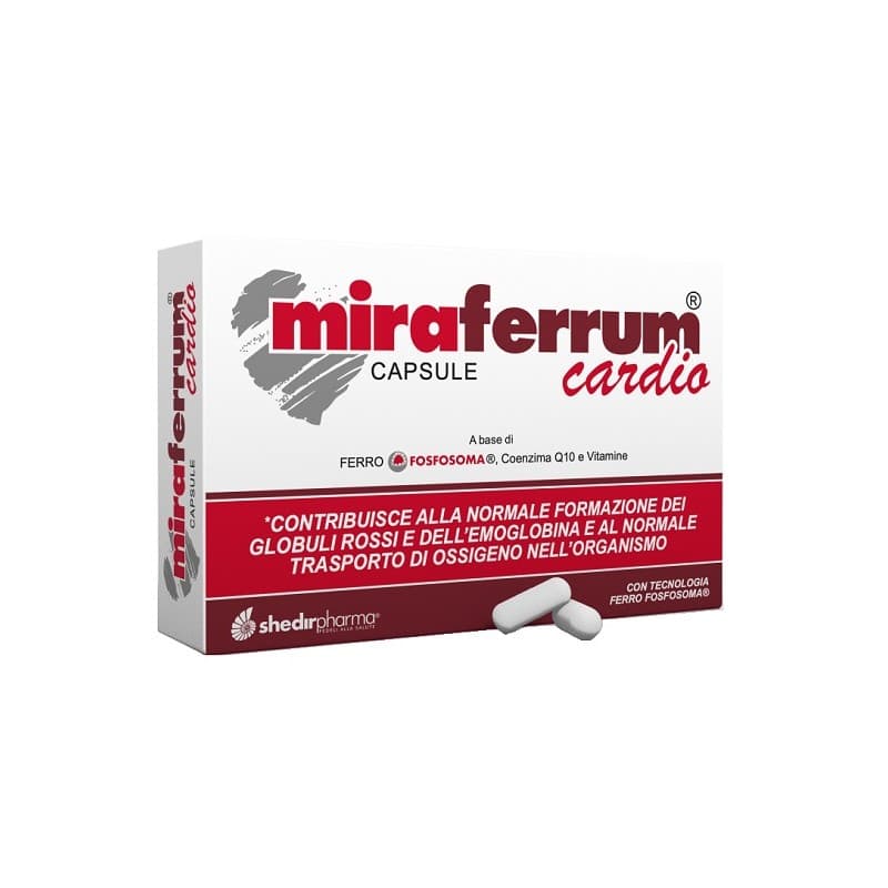 Miraferrum Cardio – 30 cápsulas con hierro