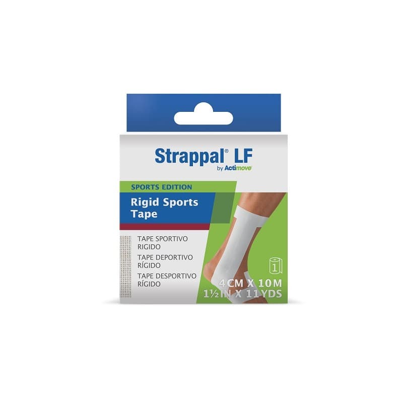Strappal LF Sports Tape 4 cm x 10 m – no elástico, sin látex