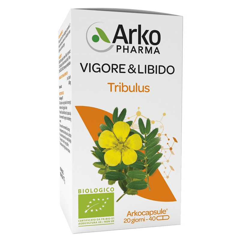 Arkocaps Tribulus Vigor – 40 cápsulas con Tribulus terrestris