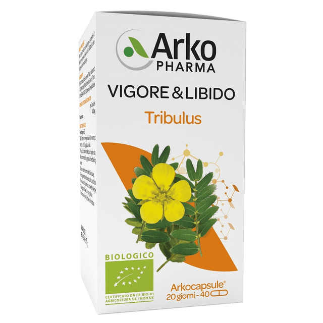 Arkocaps Tribulus Vigor – 40 cápsulas con Tribulus terrestris