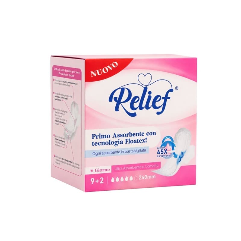 Relief Compresas Día – 11 unidades