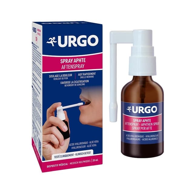 Urgo Aphthen Spray bucal – 20 ml con aplicador de precisión