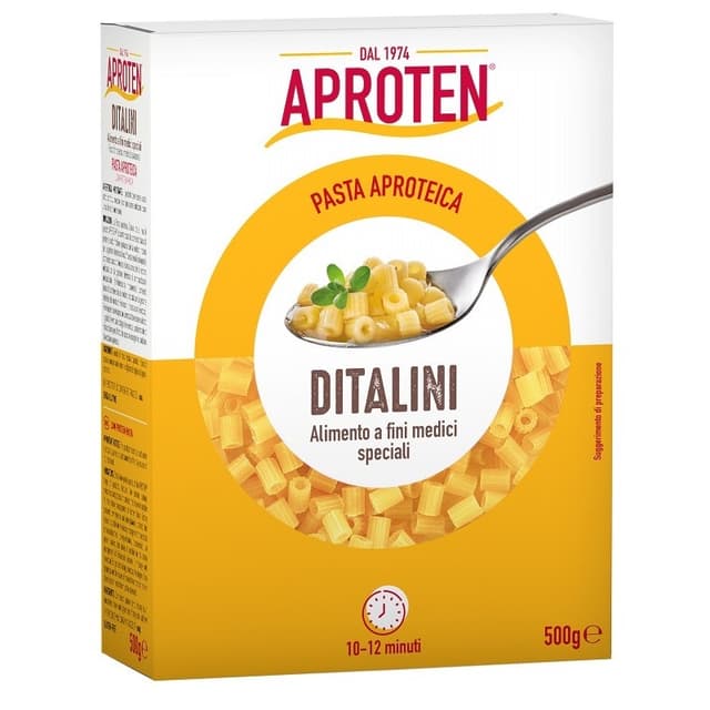Aproten Ditalini – pasta baja en proteínas, 500 g