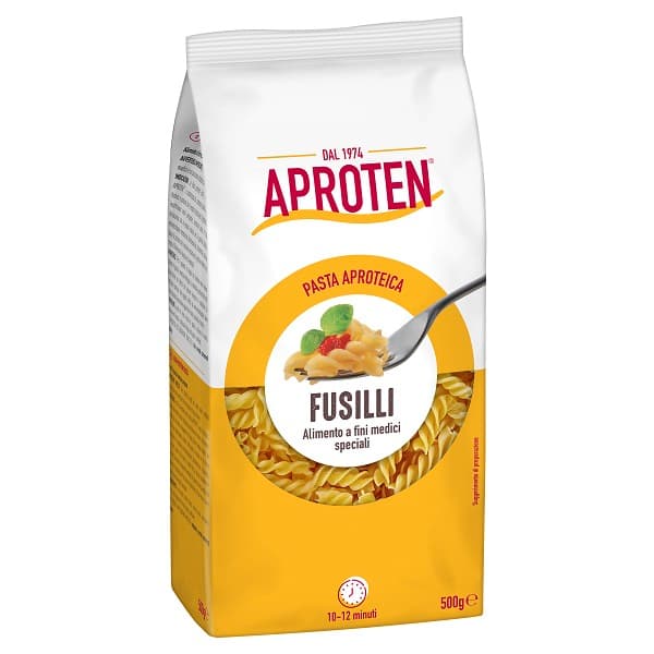 Aproten Fusilli 500 g – Pasta baja en proteínas