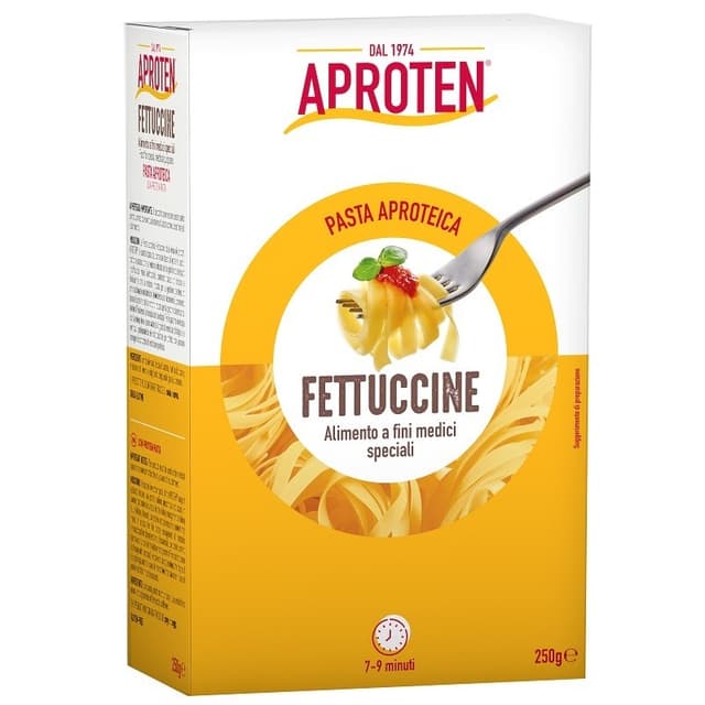 Aproten Pasta Fettuccine – glutenfreie, eiweißarme Nudeln, 250 g