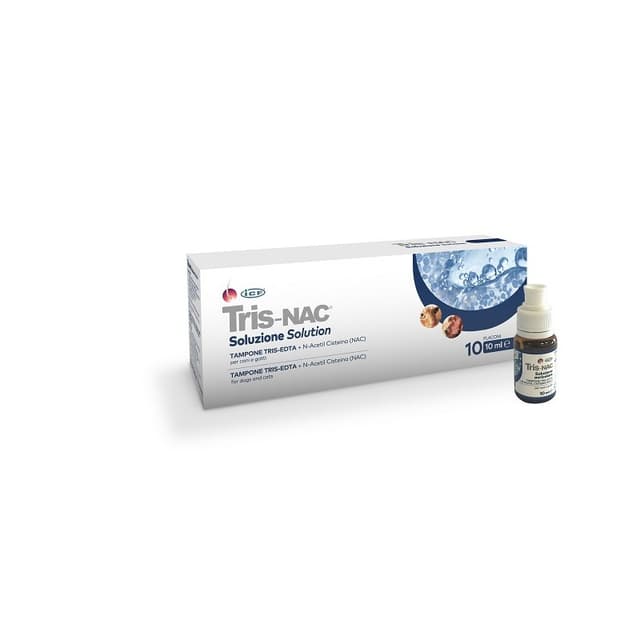 Tris NAC – 10 ampollas con N-acetilcisteína