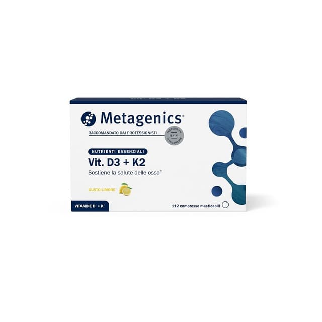 Vitamina D3 K2 – 112 comprimidos masticables