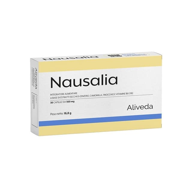 Nausalia – 30 comprimidos con jengibre y vitamina B6