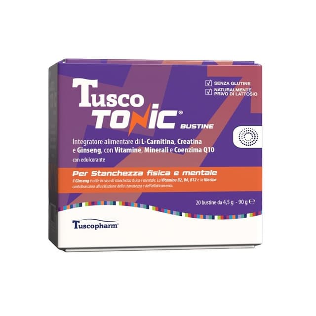 Tuscotonic – 20 sobres de complemento alimenticio para disolver