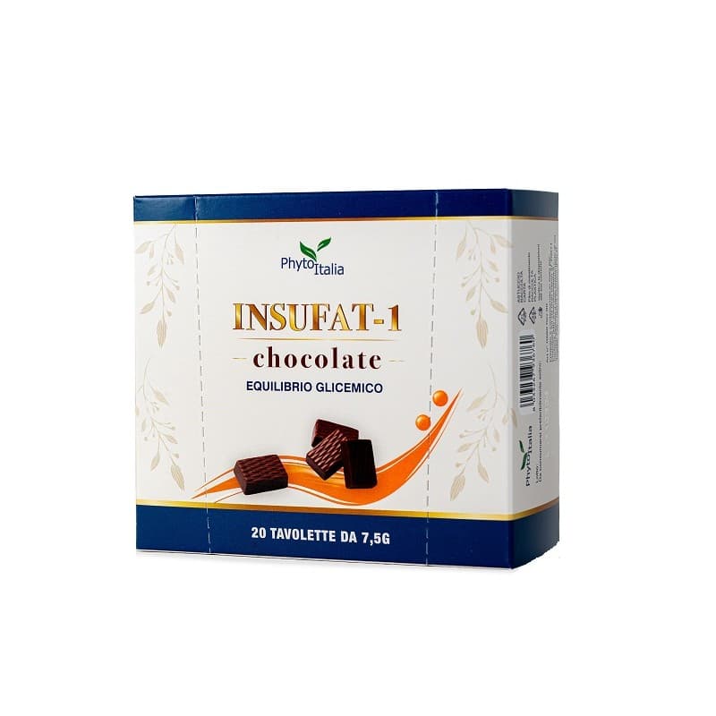 Insufat 1 Chocolate – 20 tabletas con sabor a chocolate