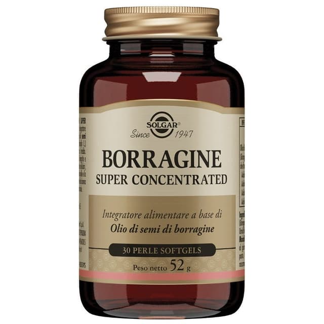 Solgar Borragine Super Concentrato – 30 cápsulas blandas