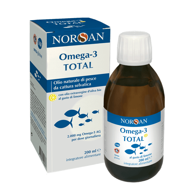 Norsan Omega-3 800 UI Total – 200 ml frasco