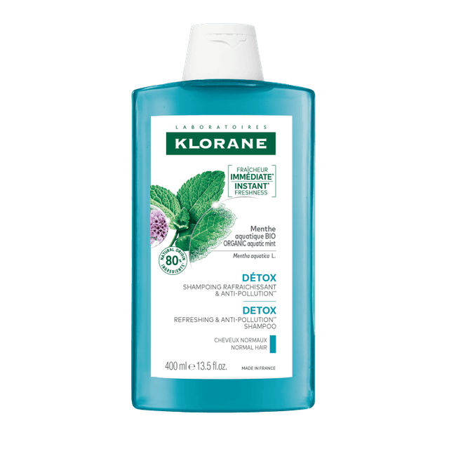 Klorane Champú Menta Acuática – 400 ml