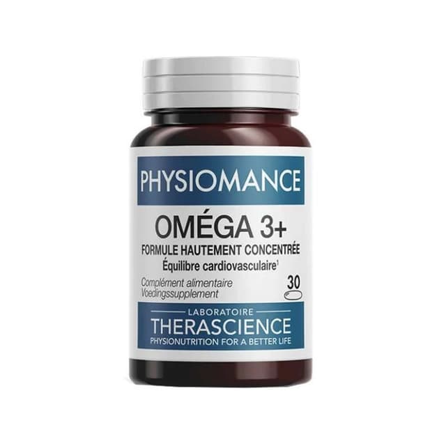 Physiomance Omega 3+ – 30 perlas