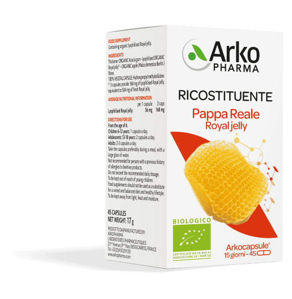 Arkocapsule Jalea Real Bio – 45 cápsulas