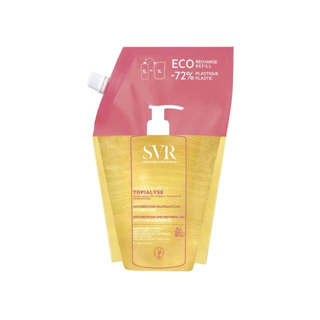SVR Topialyse Aceite Micelar Limpiador – Recambio de 1000 ml