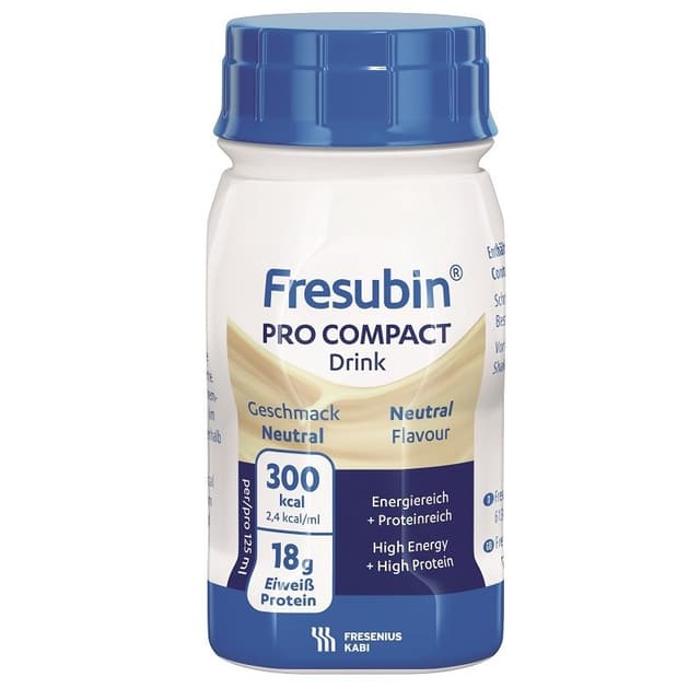 Fresubin Pro Compact – 4 botellas de 125 ml