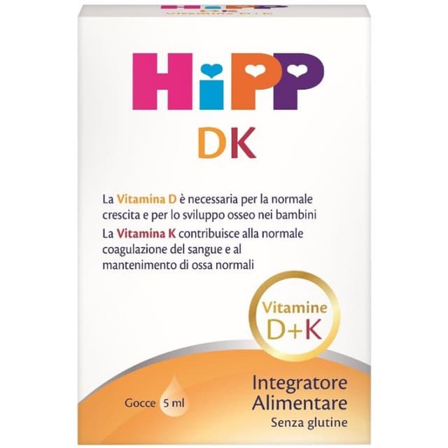 HiPP Vitamina D 400 UI + Vitamina K1 – 5 ml gotas