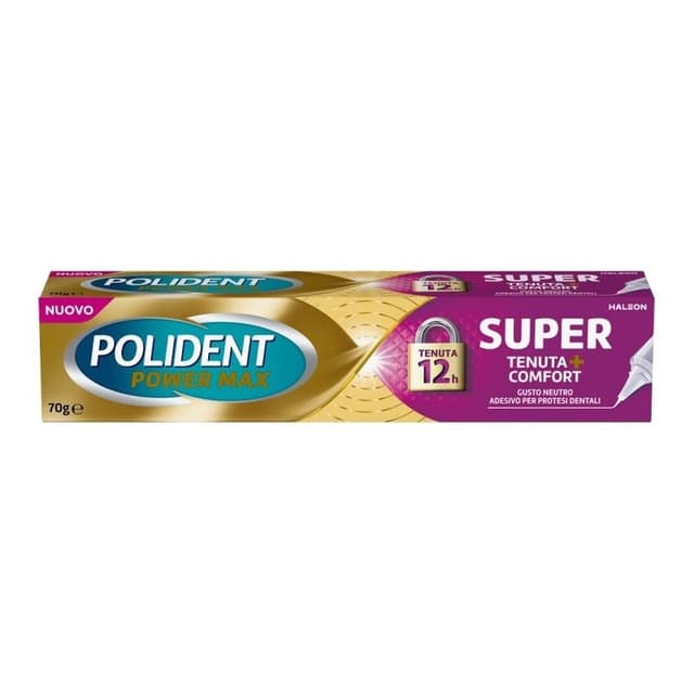 Polident Power Max Super – 70 g Crema adhesiva