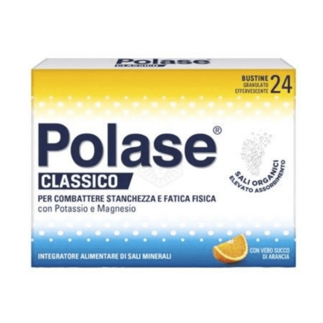 Potasio 200 mg + Magnesio – 24 sobres | Polase Orange