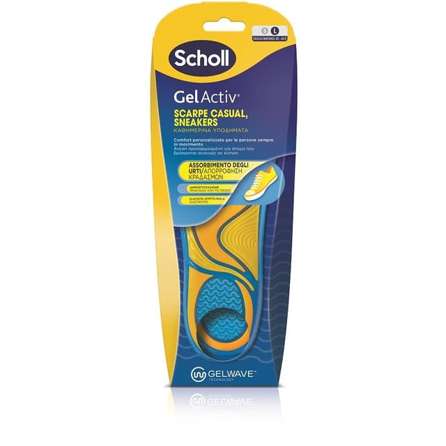 Scholl GelActiv Plantillas para Mujer – Talla L