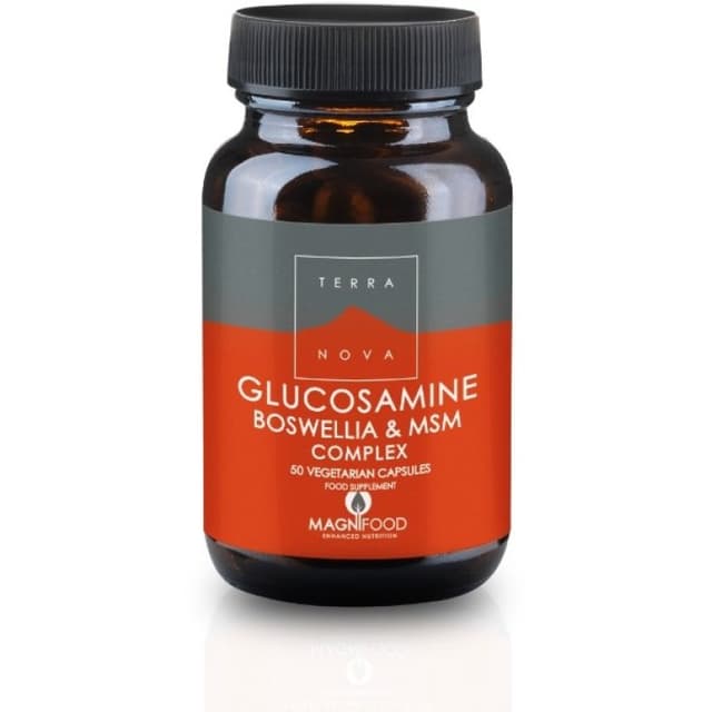 Glucosamina + Boswellia + MSM Terranova – 50 cápsulas