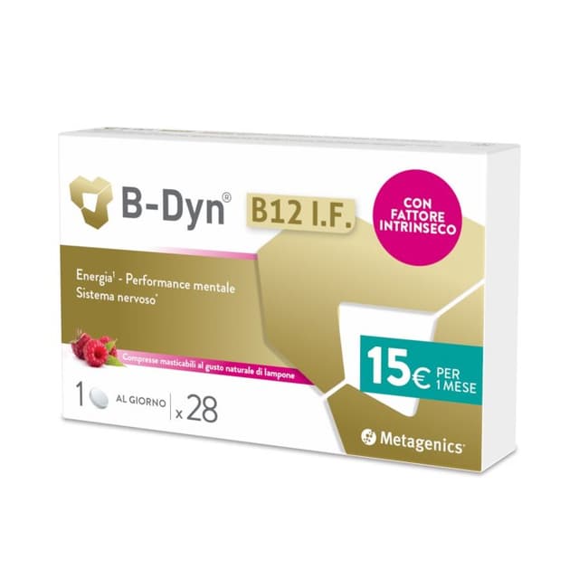 B Dyn B12 IF Vitamina B12 1.000 µg – 28 comprimidos para chupar