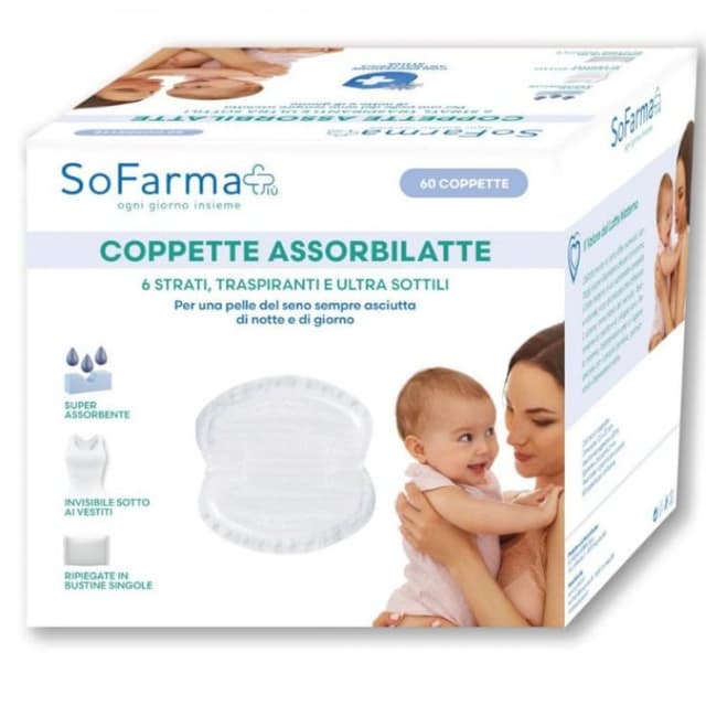 Assorbilat Compresas de Lactancia – 60 unidades