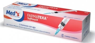 Farmac-Zabban Jeringa desechable 10 ml – Aguja G21, cono central