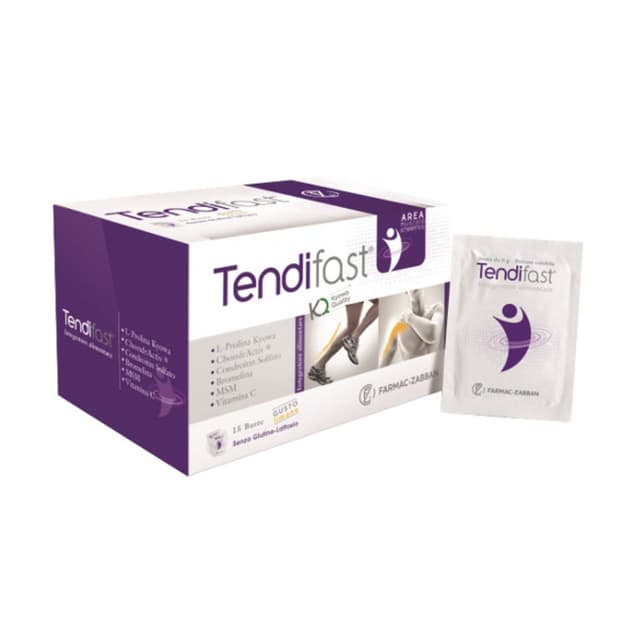 Bromelina + Condroitina – 15 sobres | Farmac-Zabban Tendifast