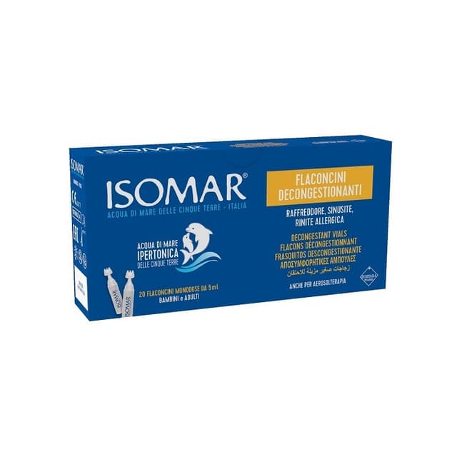ISOMAR Solución Descongestionante – 20 monodosis × 5 ml