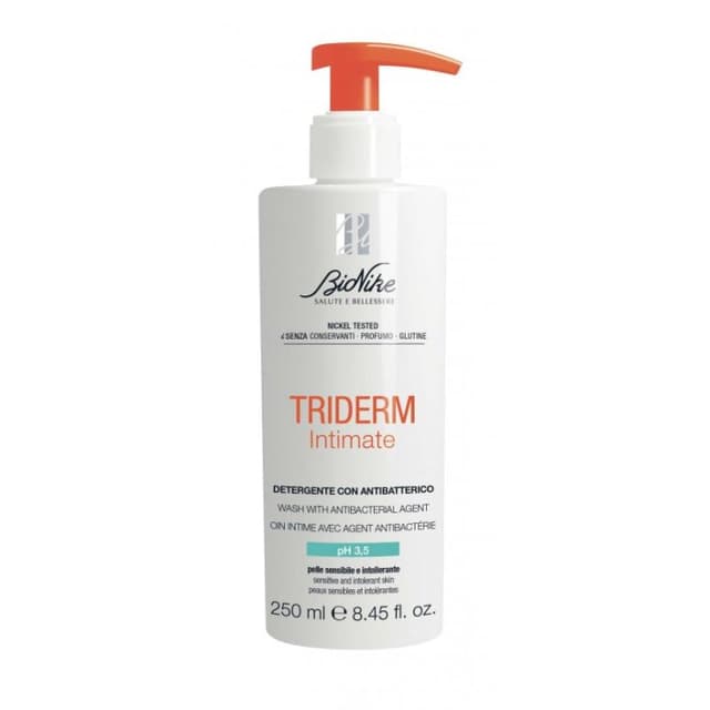 BioNike Triderm Íntimo Loción Limpiadora Antibacteriana – 250 ml