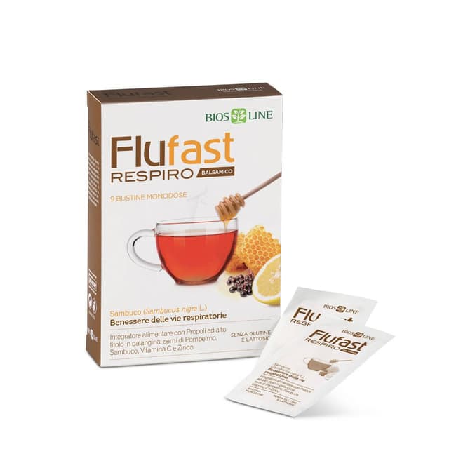 Flufast Apix Respiro – Propóleo + Vitamina C – 9 sobres