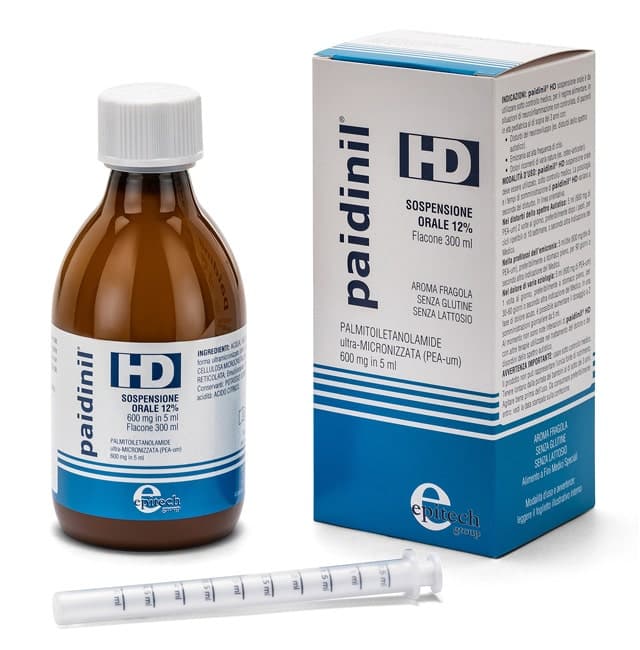 Palmitoiletanolamida (PEA) 0,600 g – Suspensión oral | Paidinil HD