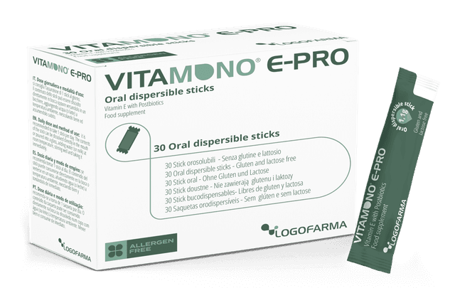 Vitamono E Pro – 30 sobres (Idrosol)