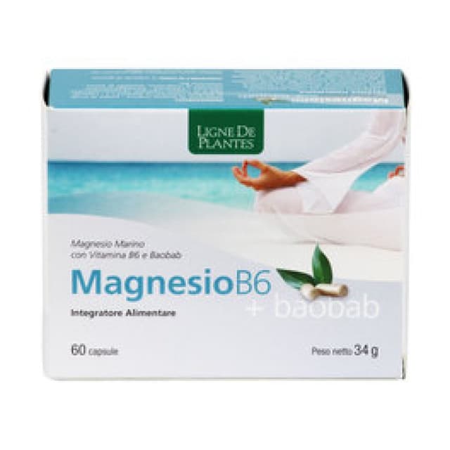Magnesio B6 + Baobab – 60 cápsulas
