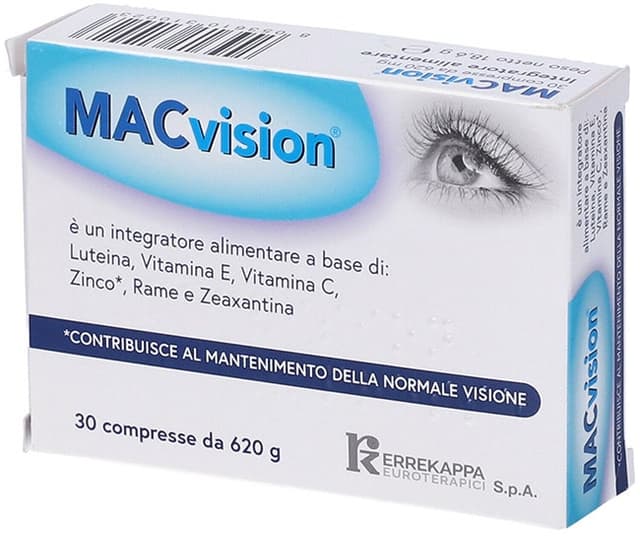 Luteína + Zeaxantina – 30 comprimidos | MacVision