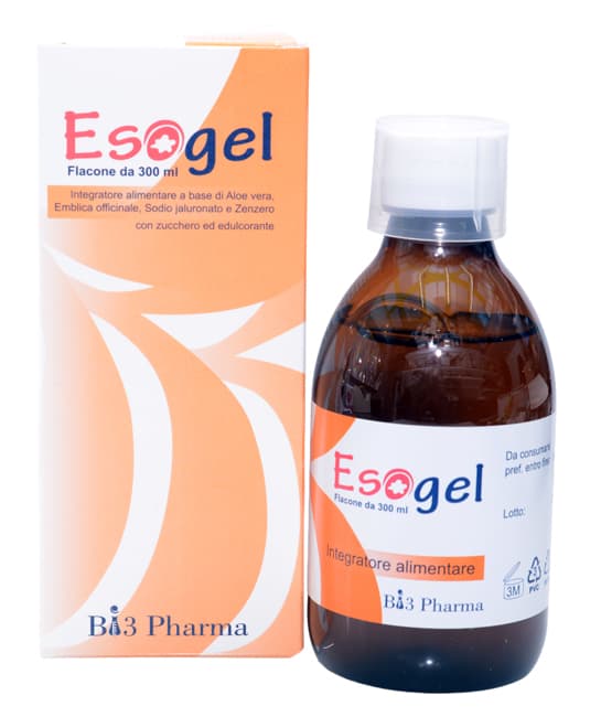 Hialuronato de sodio + Aloe vera – 300 ml | Esogel Gel OS