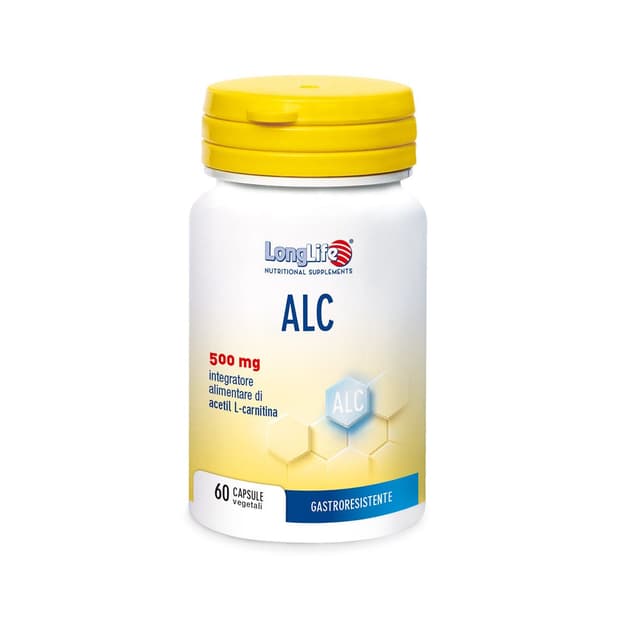 Longlife ALC Acetil-L-Carnitina – 60 cápsulas