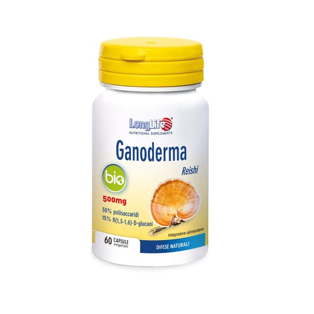 Longlife Ganoderma Bio – 60 cápsulas