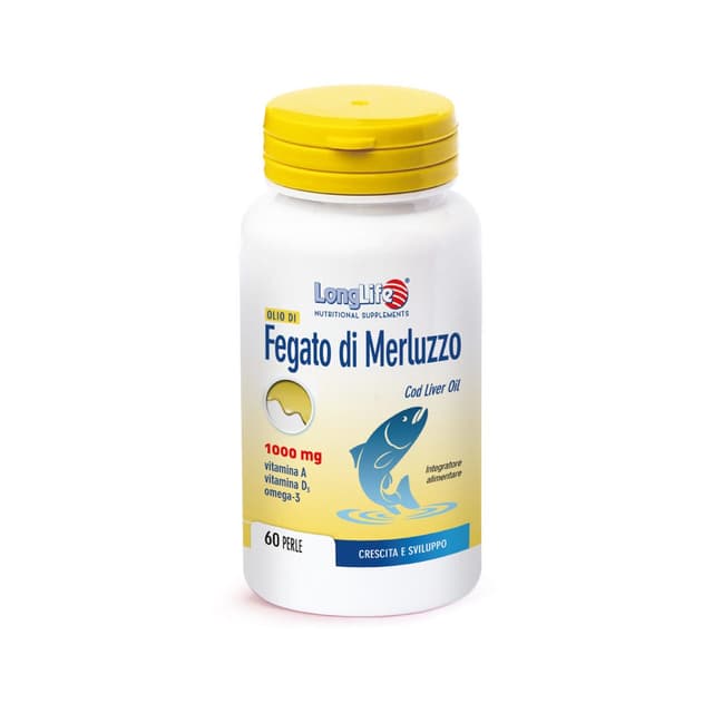 Longlife Aceite de Pescado 1000 mg – 60 cápsulas