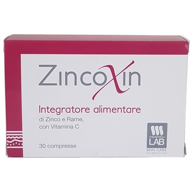 Zincoxin Zinc + Vitamina C – 30 comprimidos