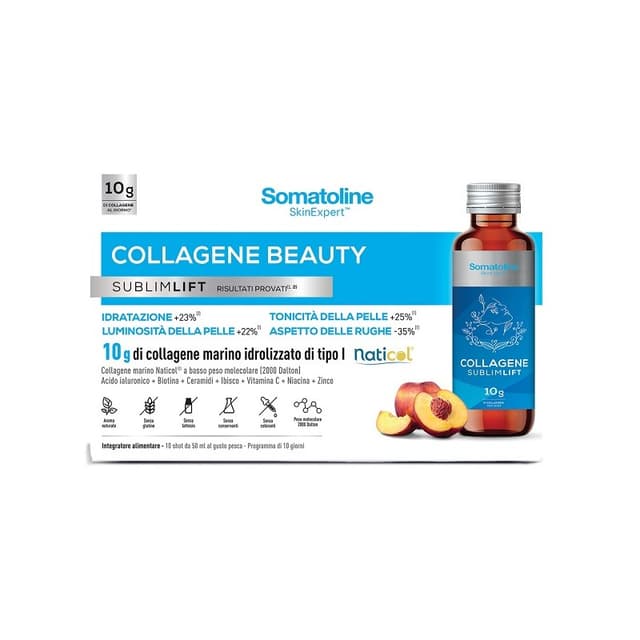 Somatoline Collagen Beauty Shot – 10 ampollas bebibles