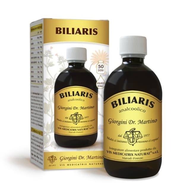 Biliaris Liquid sin alcohol – 500 ml | Dr. Giorgini
