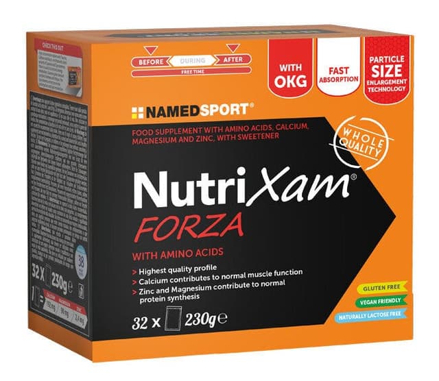 Potasio + aminoácidos esenciales – 32 sobres | Nutrixam Forza