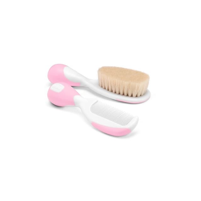 Chicco CH Cepillo y Peine para Cabello – Rosa