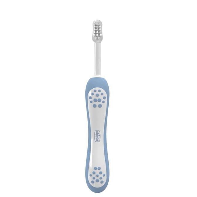 Chicco Cepillo de Dientes para Bebé – a partir de 6 meses, Azul